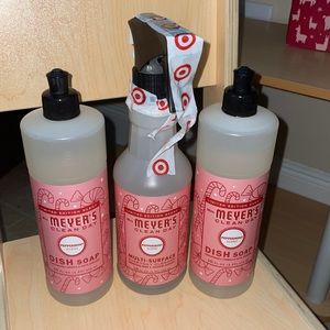 Meyers clean day peppermint dish soaps and multi surface new